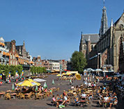 De Grote markt van Haarlem
