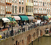 De binnenstad van Utrecht